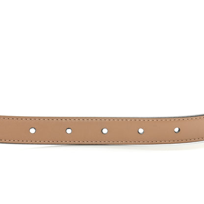 Gucci Moon Calfskin Double G 20mm Belt 70 28 Natural Tan 6 of 6