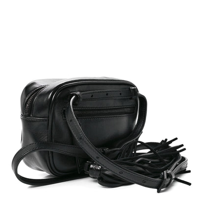 Saint Laurent Calfskin Matelasse Monogram Lou Belt Bag Black 3 of 12