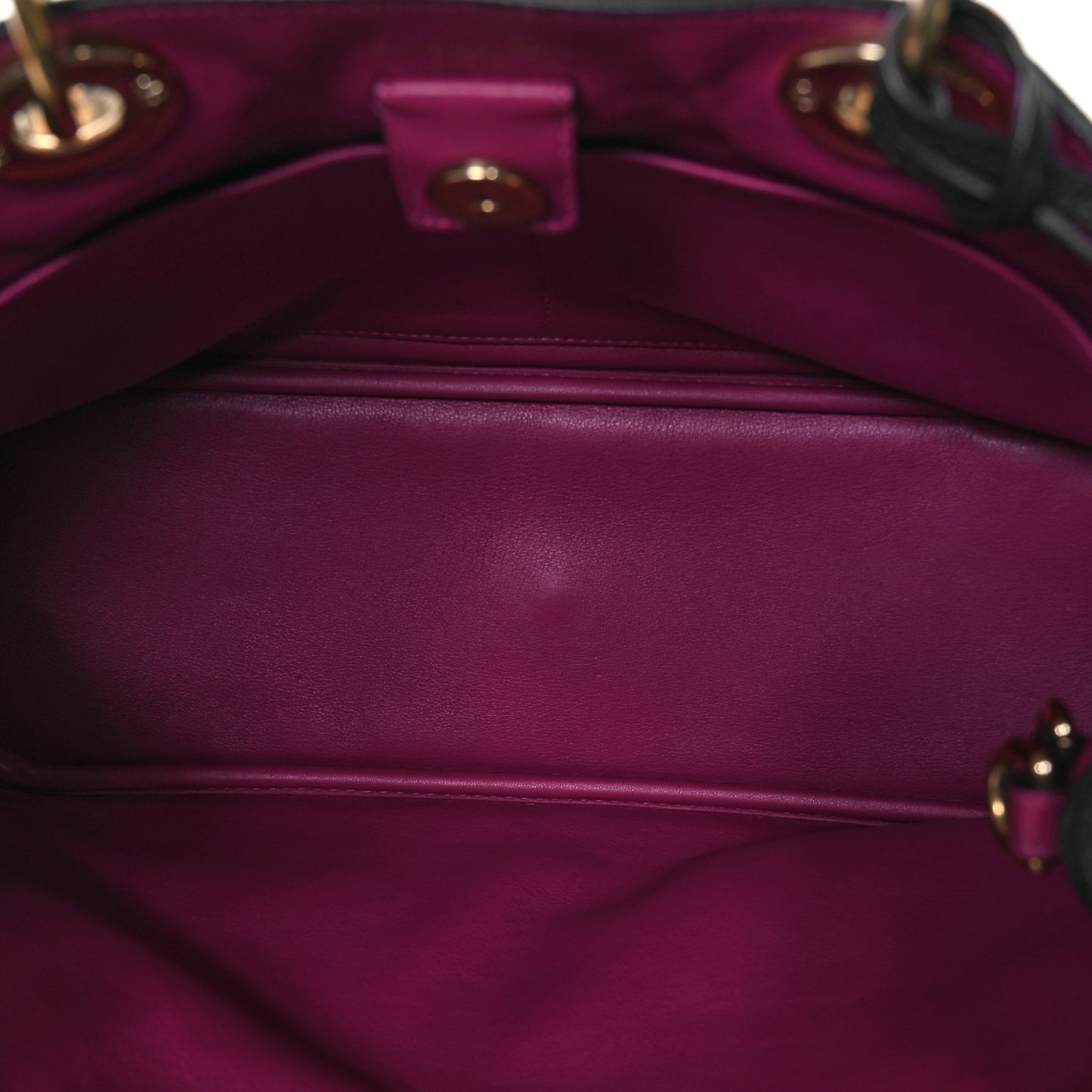 Bullcalf Medium Diorissimo Tote Black Rose Indien