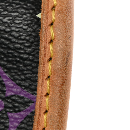 Louis Vuitton Monogram Multicolor Shirley Black 7 of 10