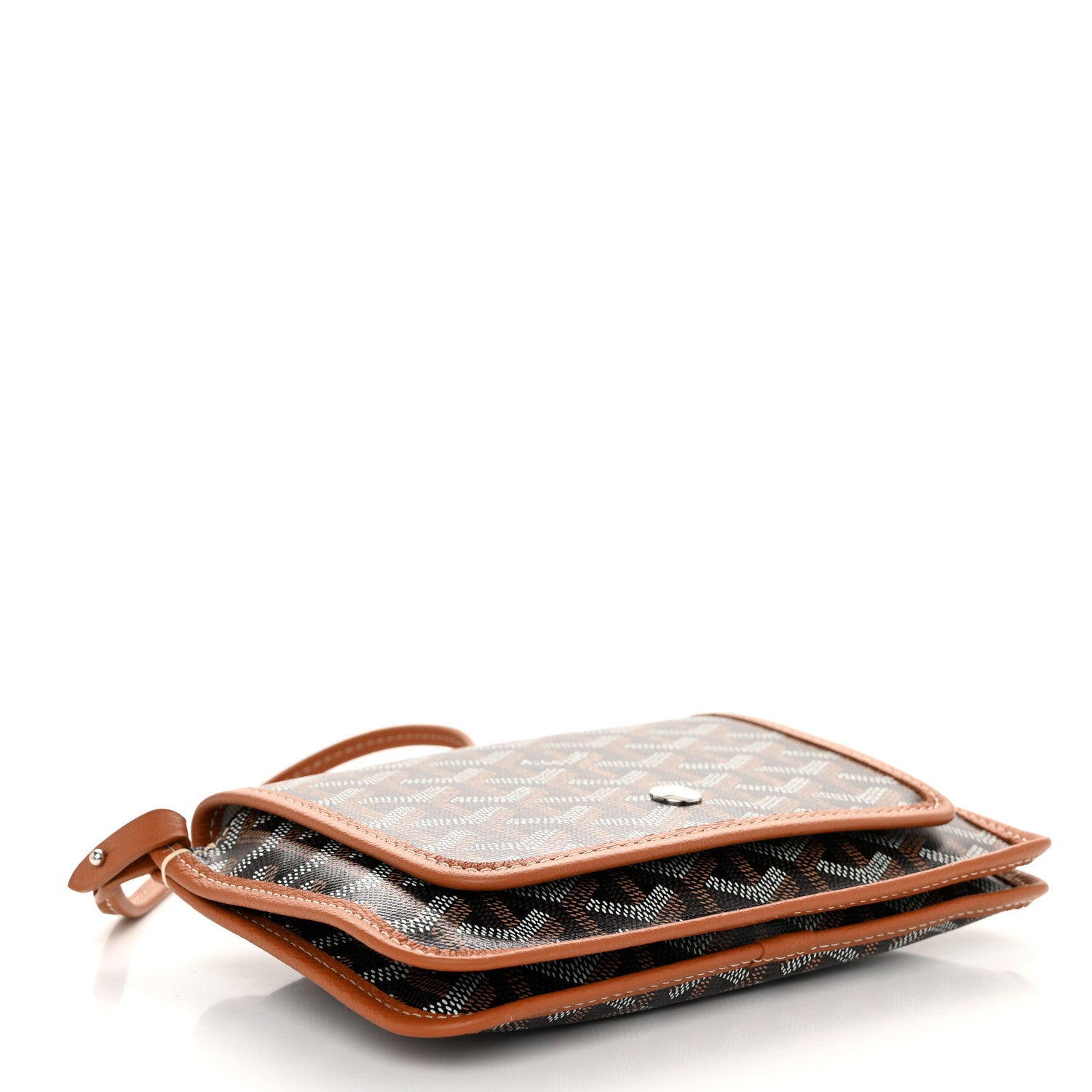 Goyard Goyardine Plumet Wallet Clutch Black Gold 4 of 10