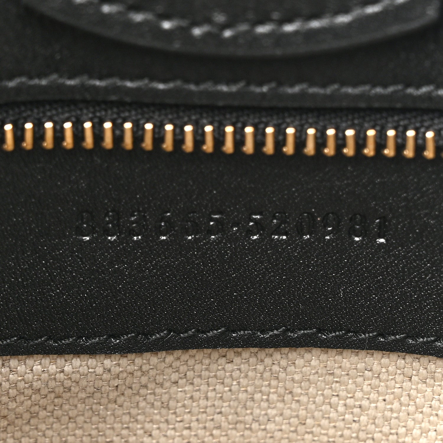 Gucci Calf Hair Calfskin Zebra Print Gucci 73 Mini Bucket Bag Black White 7 of 10