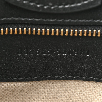 Gucci Calf Hair Calfskin Zebra Print Gucci 73 Mini Bucket Bag Black White 7 of 10