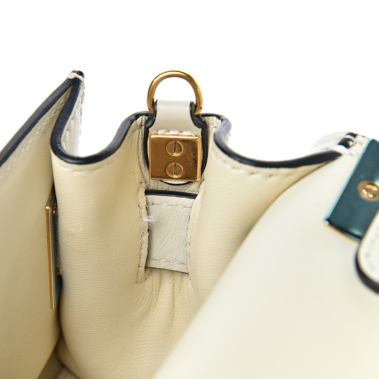 Valentino Garavani Vitello Mini My Rockstud Frame Bag Light Ivory 11 of 11