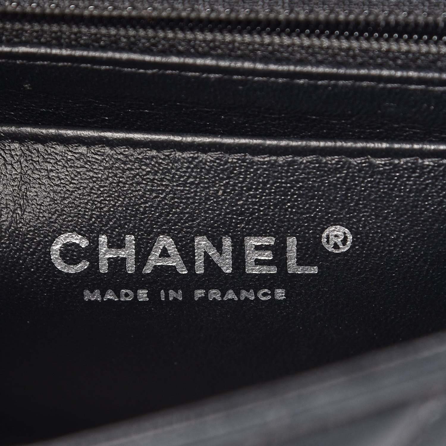 Chanel Lambskin Chevron Quilted Mini Rectangular Flap So Black 6 of 13