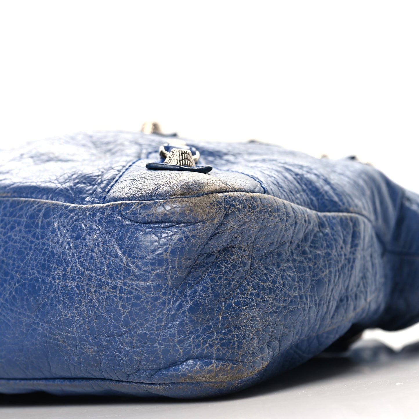 Agneau Giant 12 Silver Hardware Town Bleu Glacier