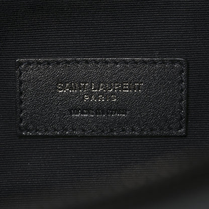Saint Laurent Calfskin Monogram Belt Bag Black 6 of 9