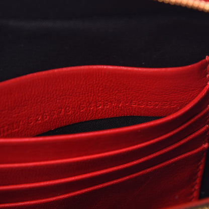 Balenciaga Velvet Logo Matelasse BB XS Reporter Bag Red 7 of 9