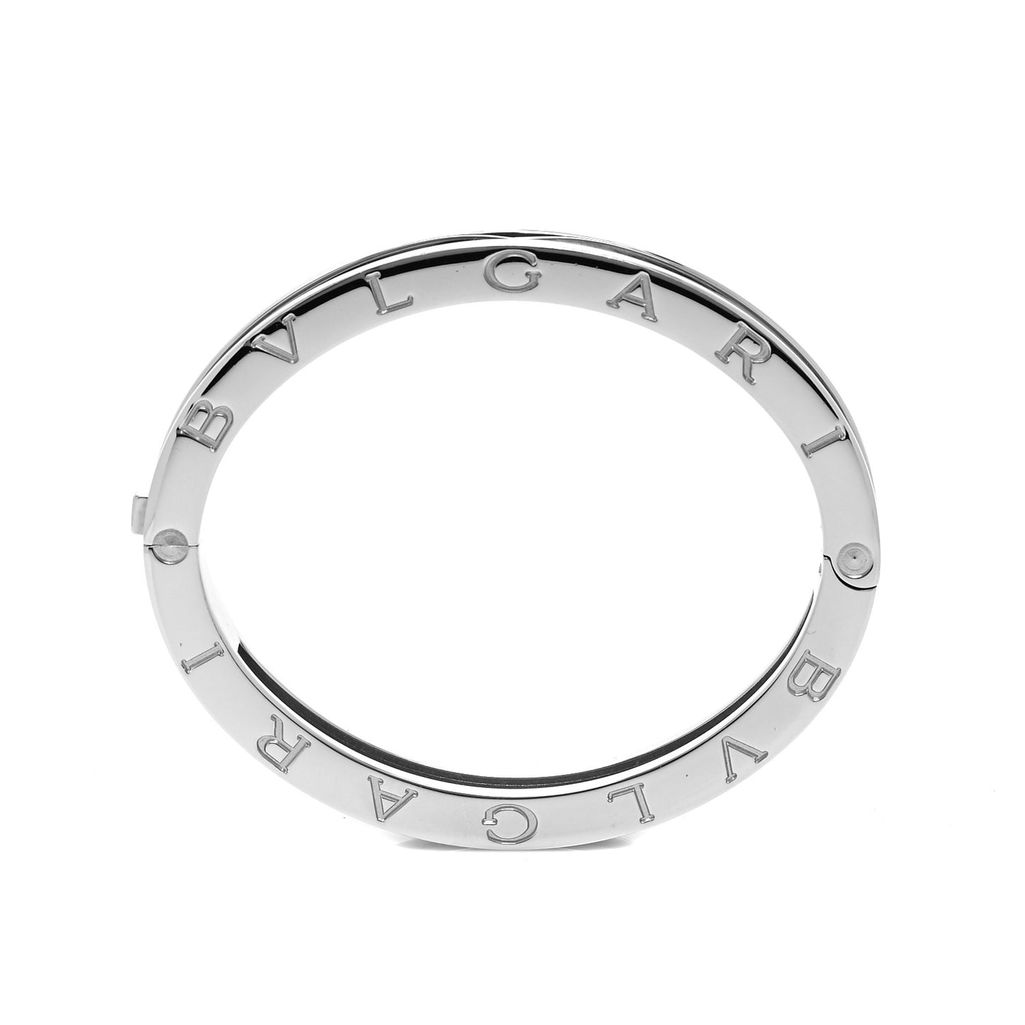 18K Yellow Gold Stainless Steel B.Zero1 Bangle Bracelet