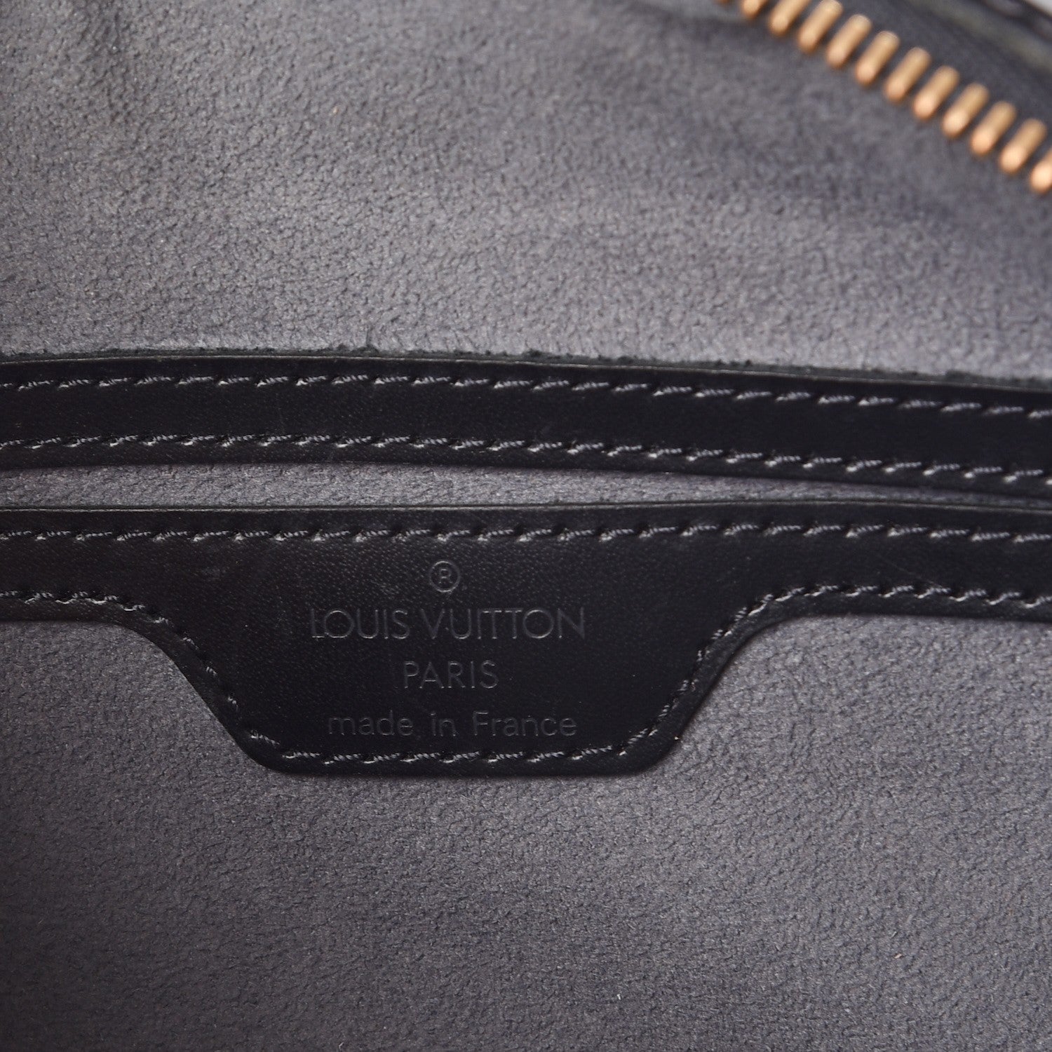 Louis Vuitton Epi Soufflot Black 6 of 14