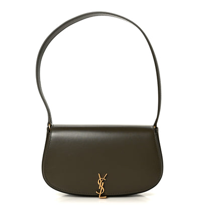 Saint Laurent Box Calfskin Mini Voltaire Shoulder Bag  Deep Musk 1 of 11