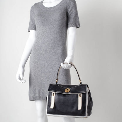 Saint Laurent Leather Muse Two Black 2 of 9