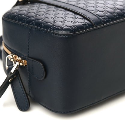 Gucci Soft Microguccissima Small Crossbody Bag Blue 10 of 12
