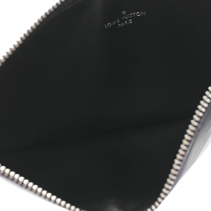 Louis Vuitton Epi Felicie Chain Wallet Zippered Insert Black 5 of 8