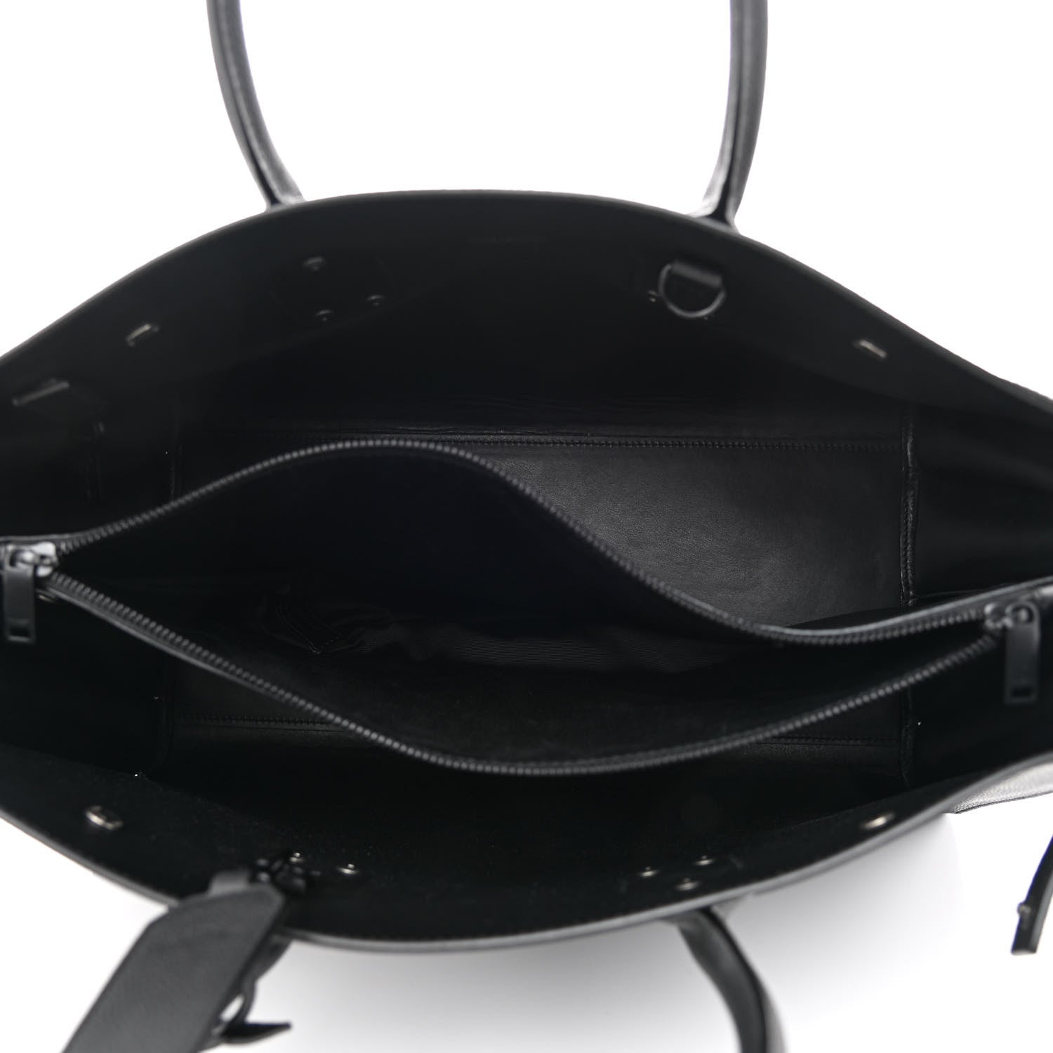 Saint Laurent Grained Calfskin Large Sac De Jour Carryall Black 5 of 8