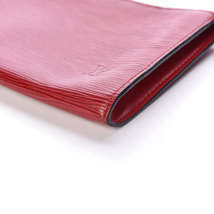 Louis Vuitton Epi Pochette Accessories 24 Castillan Red 13 of 13