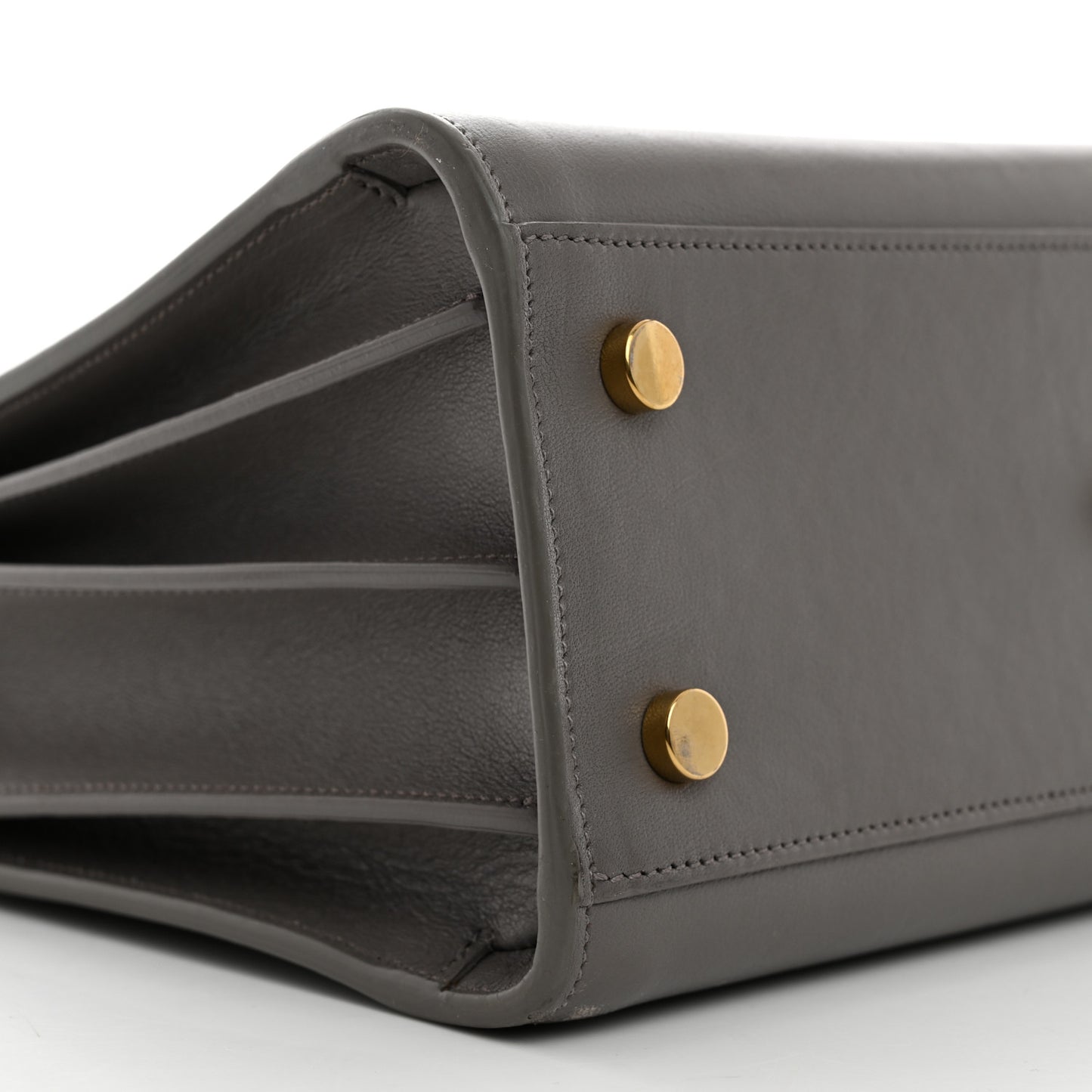 Calfskin Baby Sac De Jour Fog