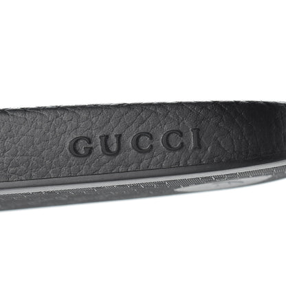 Gucci Satin Web Bow Slide Sandals 40 Black 8 of 9