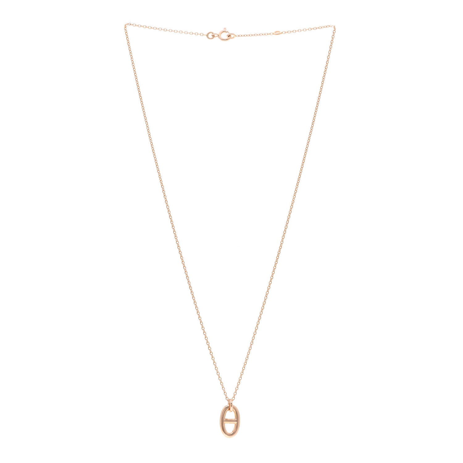Hermes 18K Rose Gold PM Farandole Pendant Necklace 3 of 4