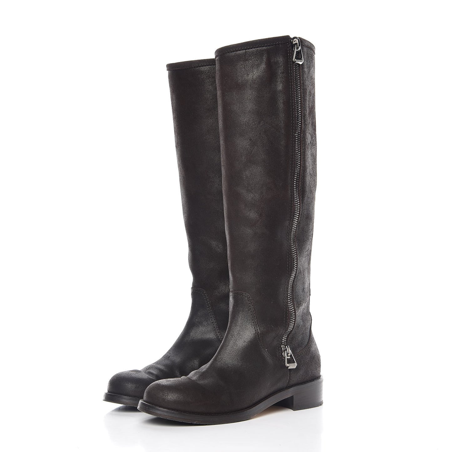 Suede Doreen Tall Boots 36.5 Brown