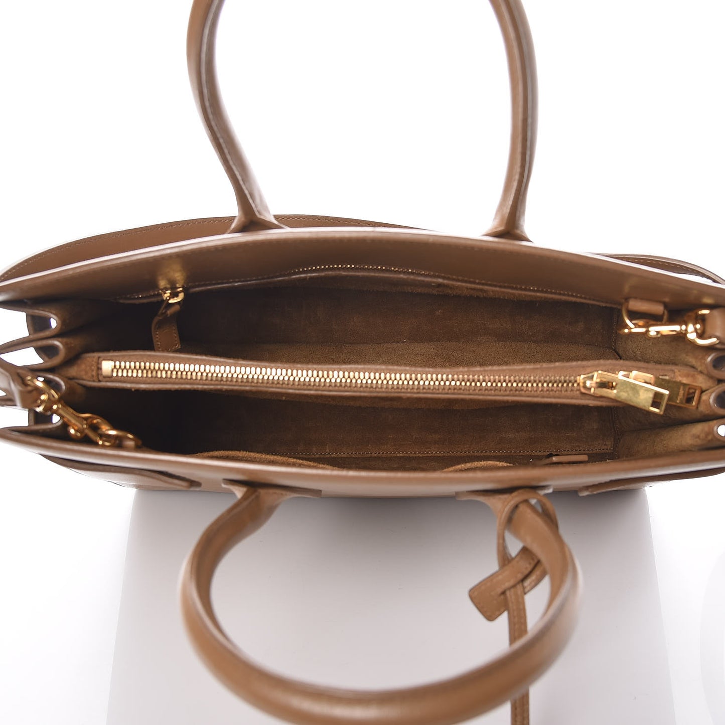Calfskin Small Sac De Jour Taupe