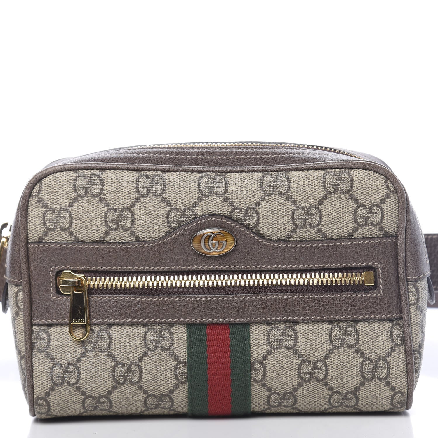 Gucci GG Supreme Monogram Web Small Ophidia Belt Bag 95 38 Dark Brown 11 of 11