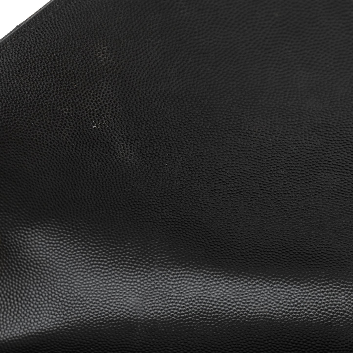 Grain De Poudre Textured Mixed Matelasse Triquilt Medium Monogram Satchel Black