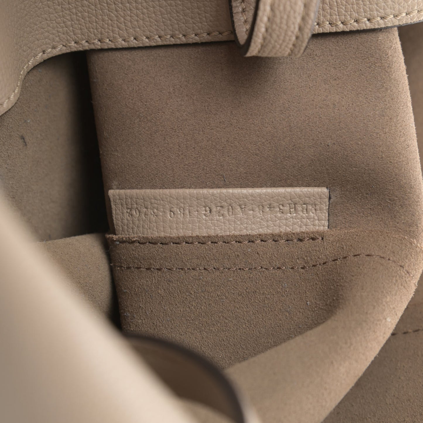 Vitello Vienna Enamel F is Fendi Shopping Tote Tortora Taupe