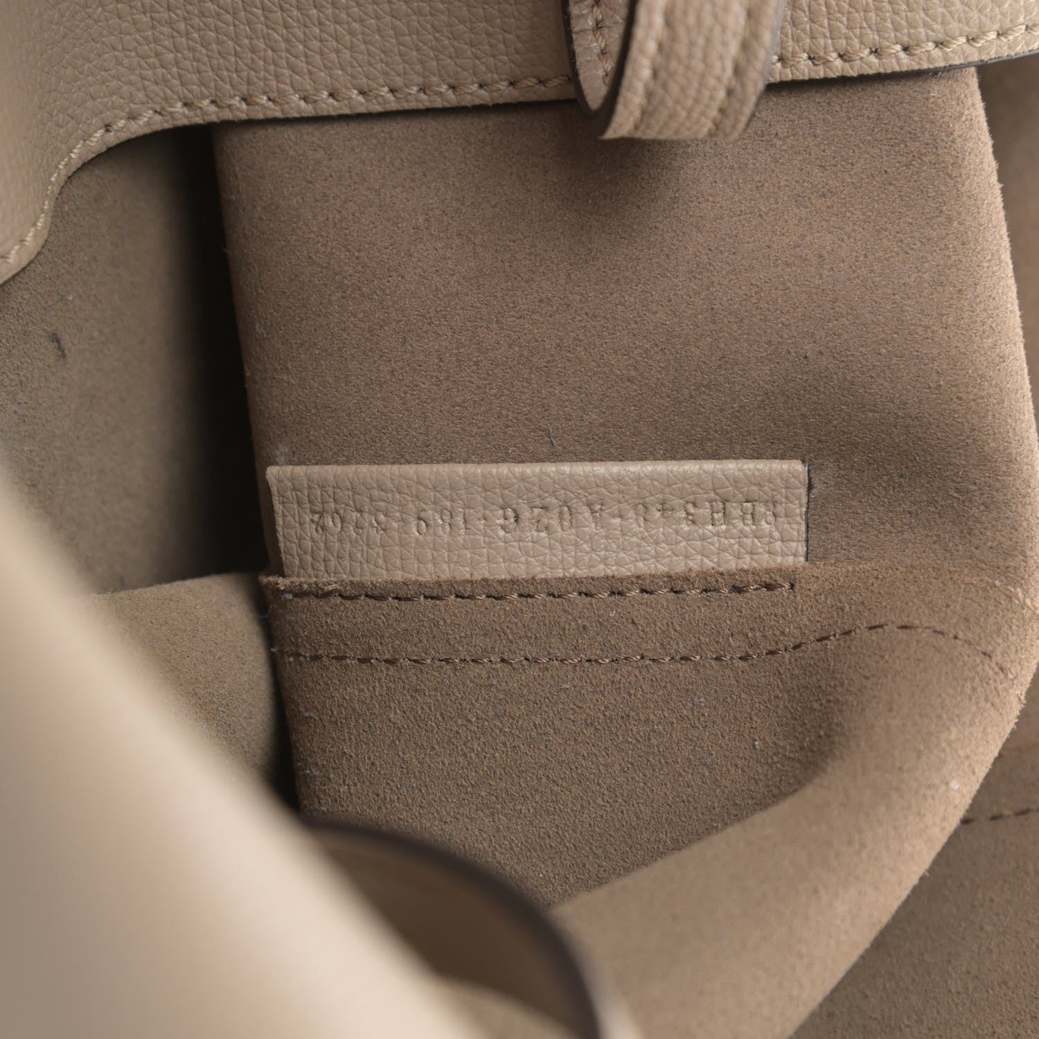 Fendi Vitello Vienna Enamel F is Fendi Shopping Tote Tortora Taupe 8 of 11