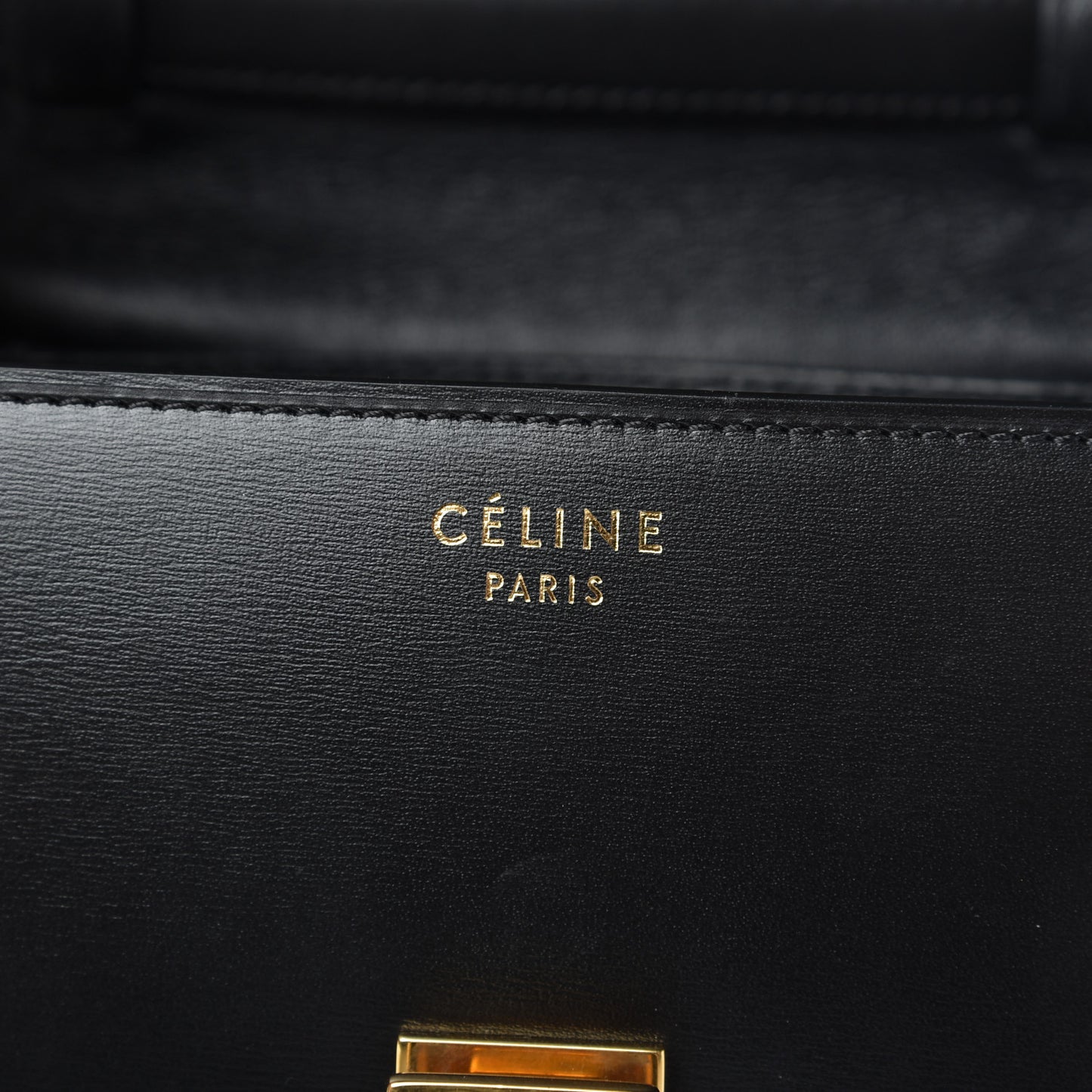 Box Calfskin Small Classic Box Flap Bag Black