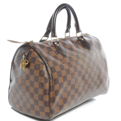 Louis Vuitton Damier Ebene Speedy 30 3 of 8