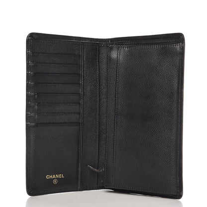 Chanel Caviar CC Yen Wallet Black 5 of 13