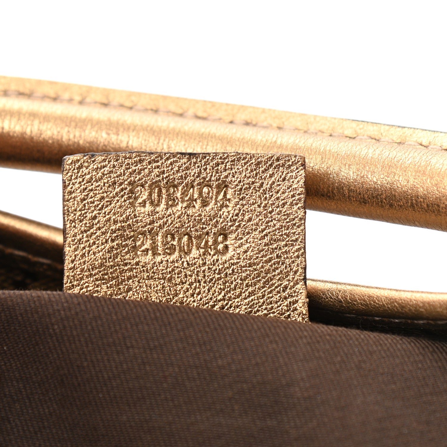 Gucci Crystal Monogram Medium Joy Shoulder Bag Bronze 7 of 10