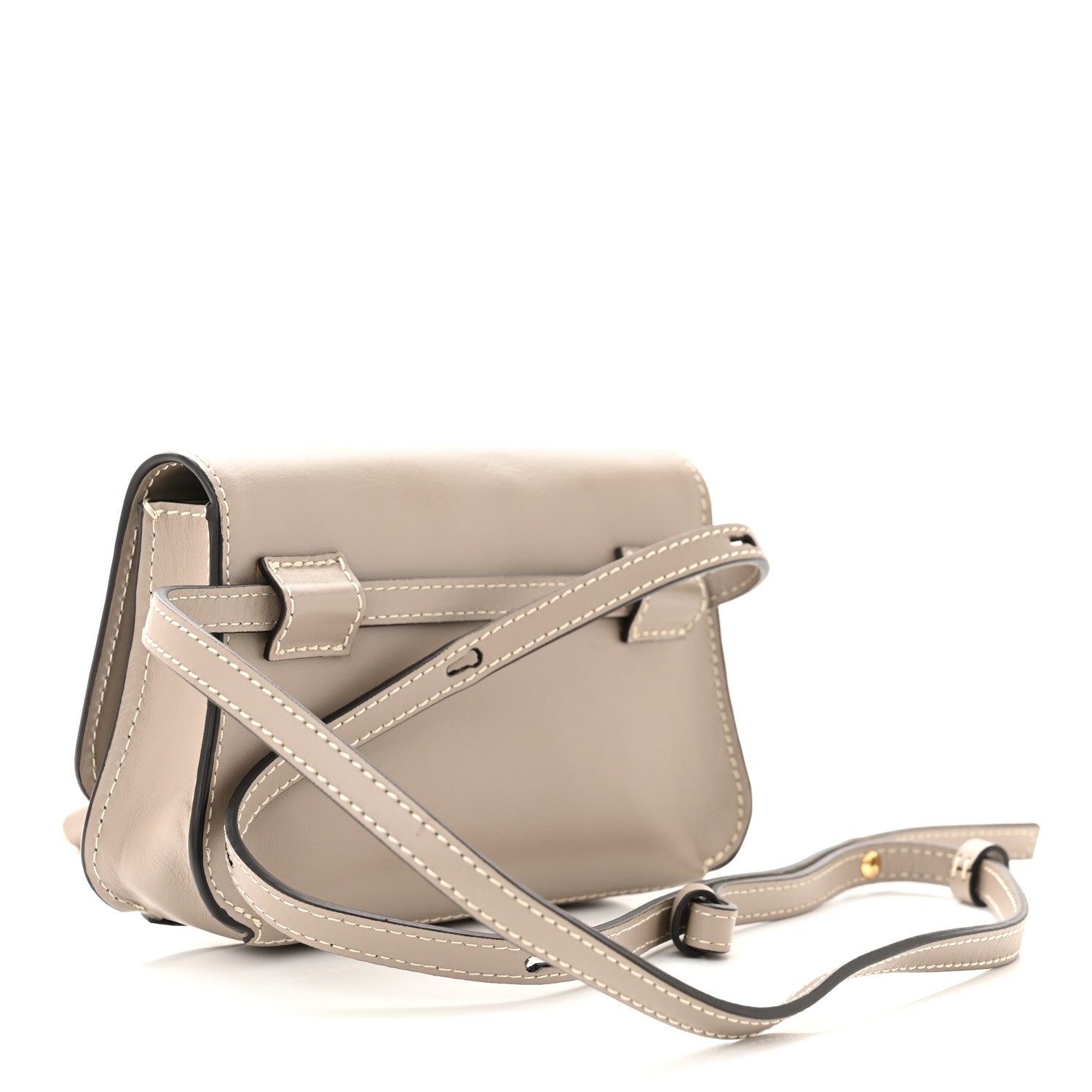Chloe Calfskin Marcie Convertible Belt Bag Cashmere Grey 3 of 10