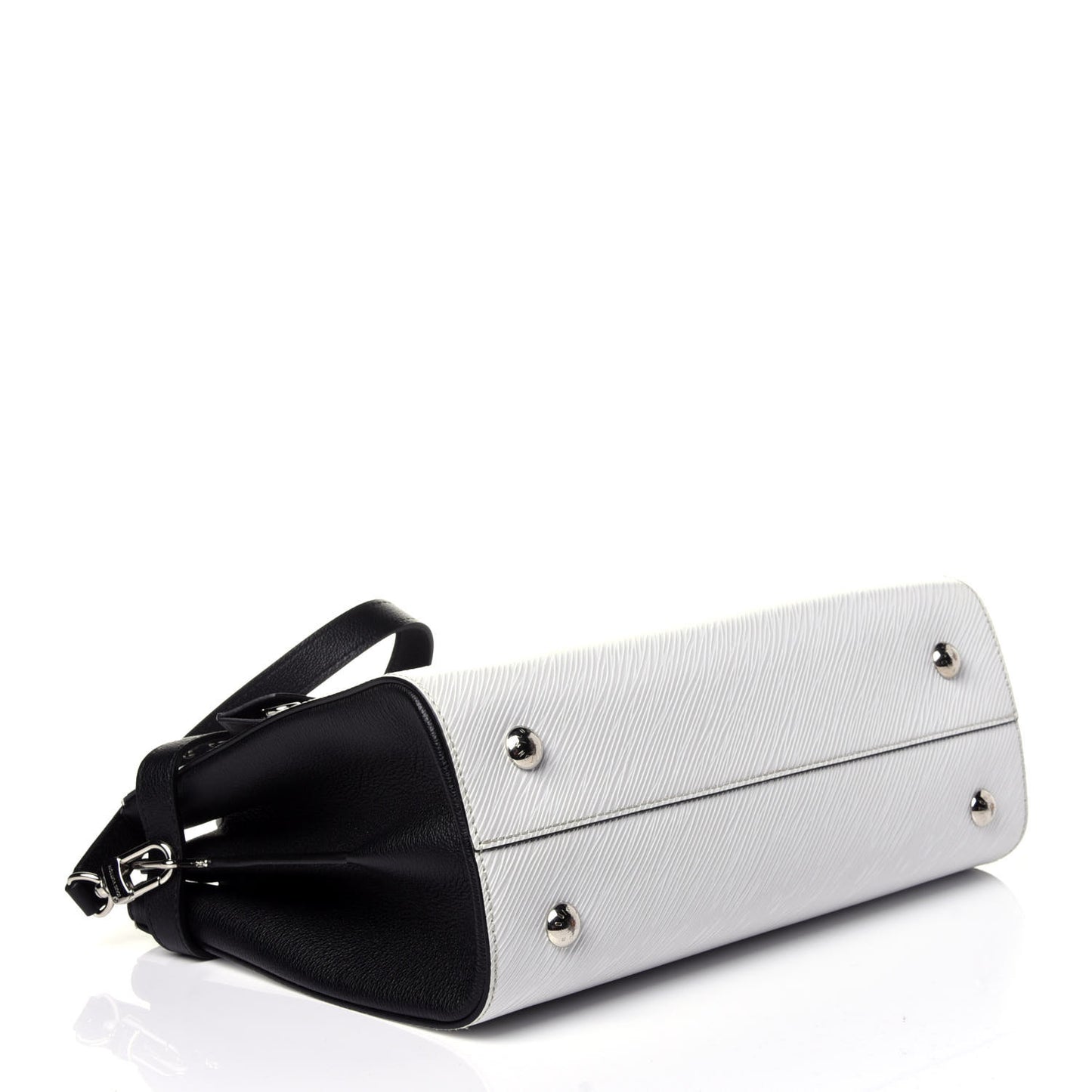 Epi Twist Tote White
