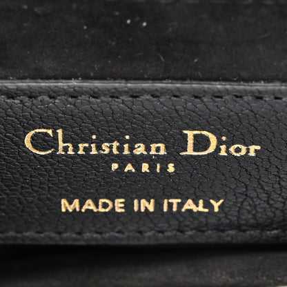 Christian Dior Goatskin Micro Saddle Bag Black 6 of 9