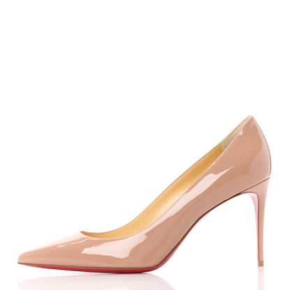 Christian Louboutin Patent Kate 85 Pumps 39 Nude 1 of 8
