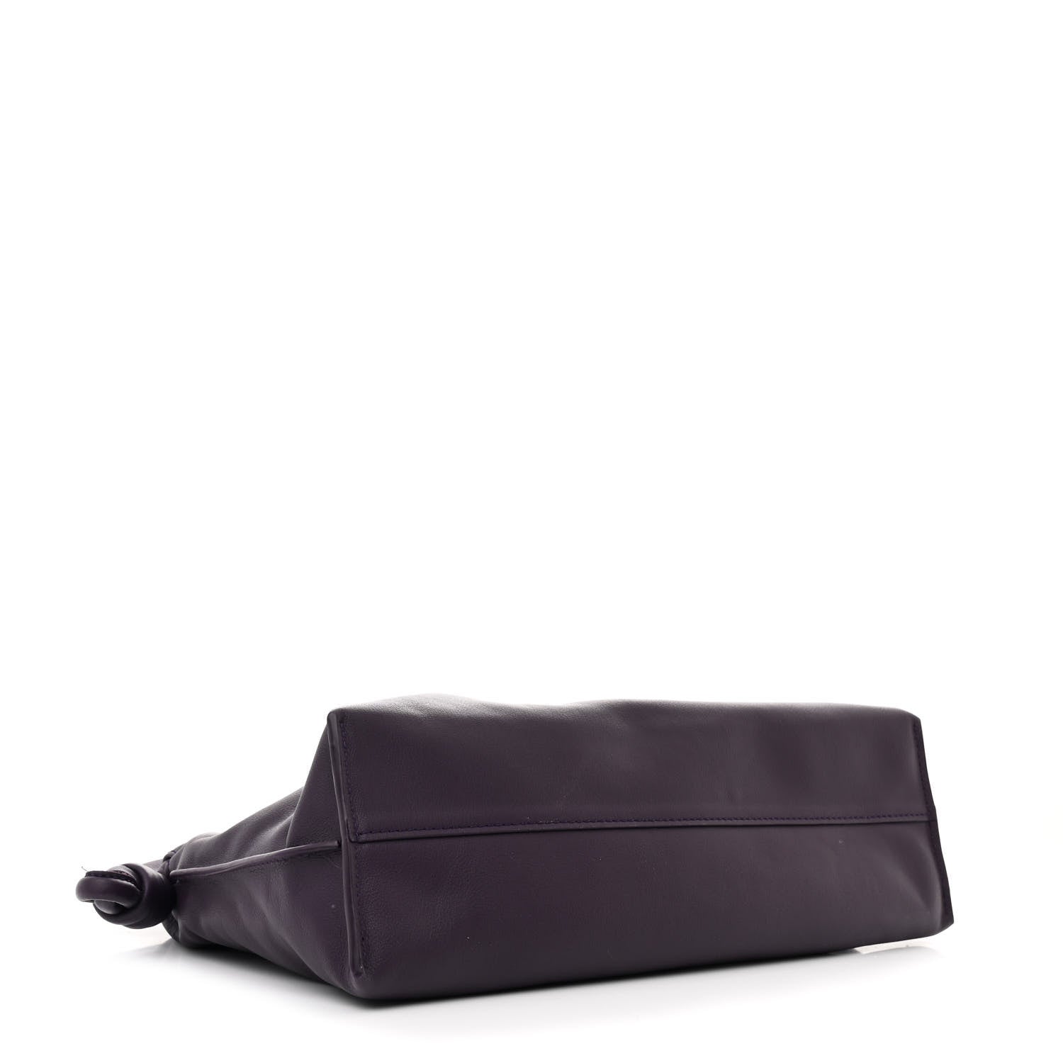 Loewe Nappa Flamenco Knot Clutch With Chain Purple 4 of 11