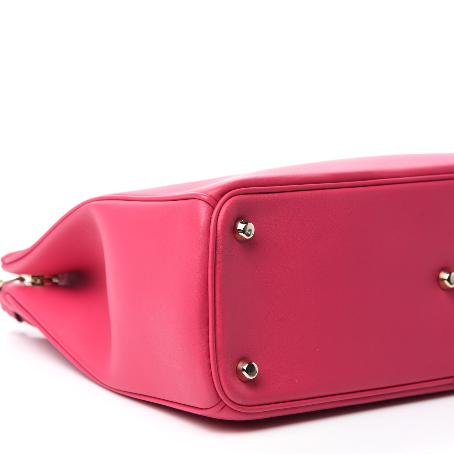 Christian Dior Smooth Calfskin Medium Diorissimo Tote Fuchsia 7 of 11