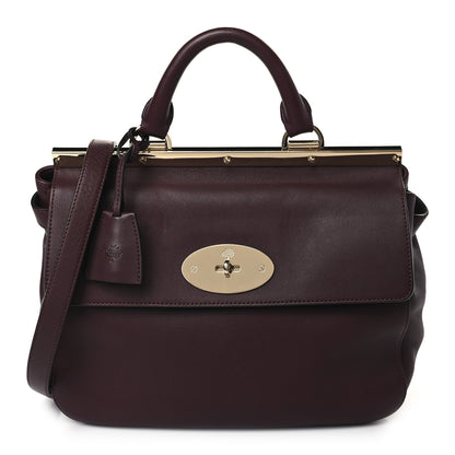 Mulberry Classic Calfskin Suffolk Oxblood 1 of 9