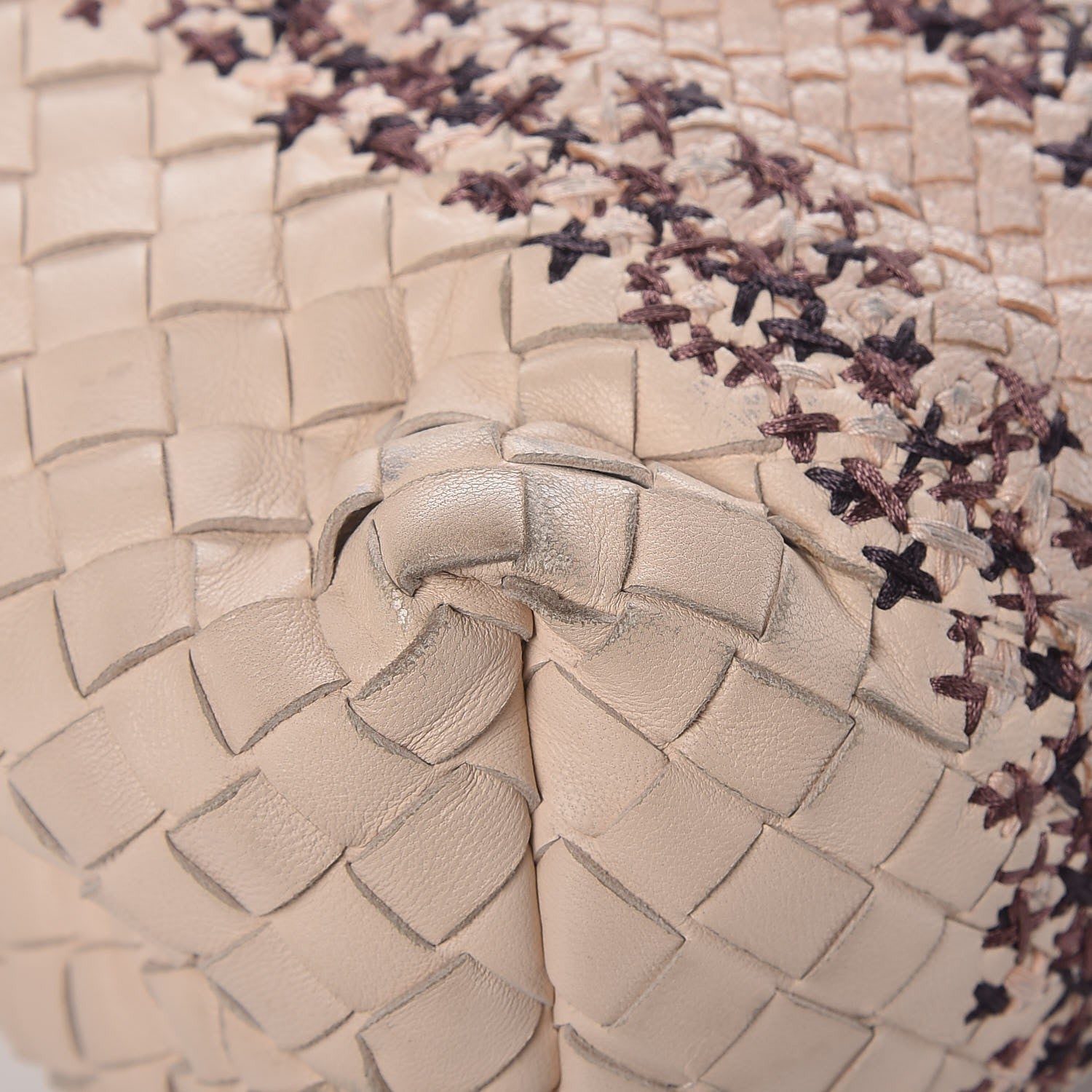 Bottega Veneta Python Nappa Intrecciato Olimpia Bag Natural 11 of 18