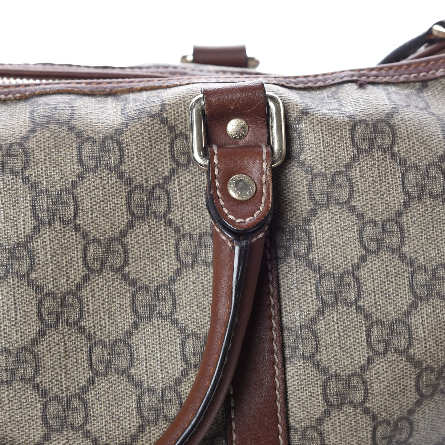 GG Plus Monogram Medium Joy Boston Brown