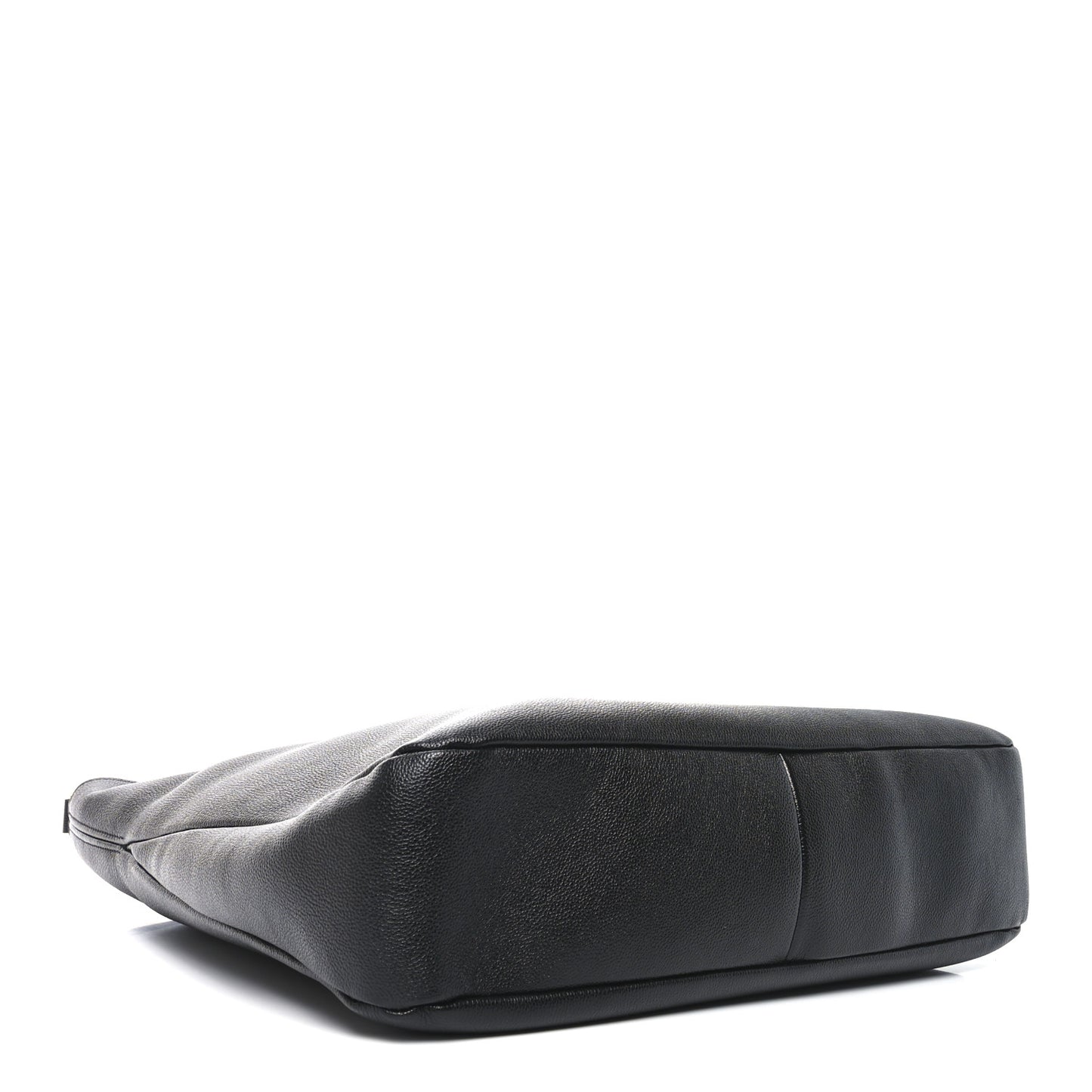 Grained Calfskin Medium TF Hobo Black
