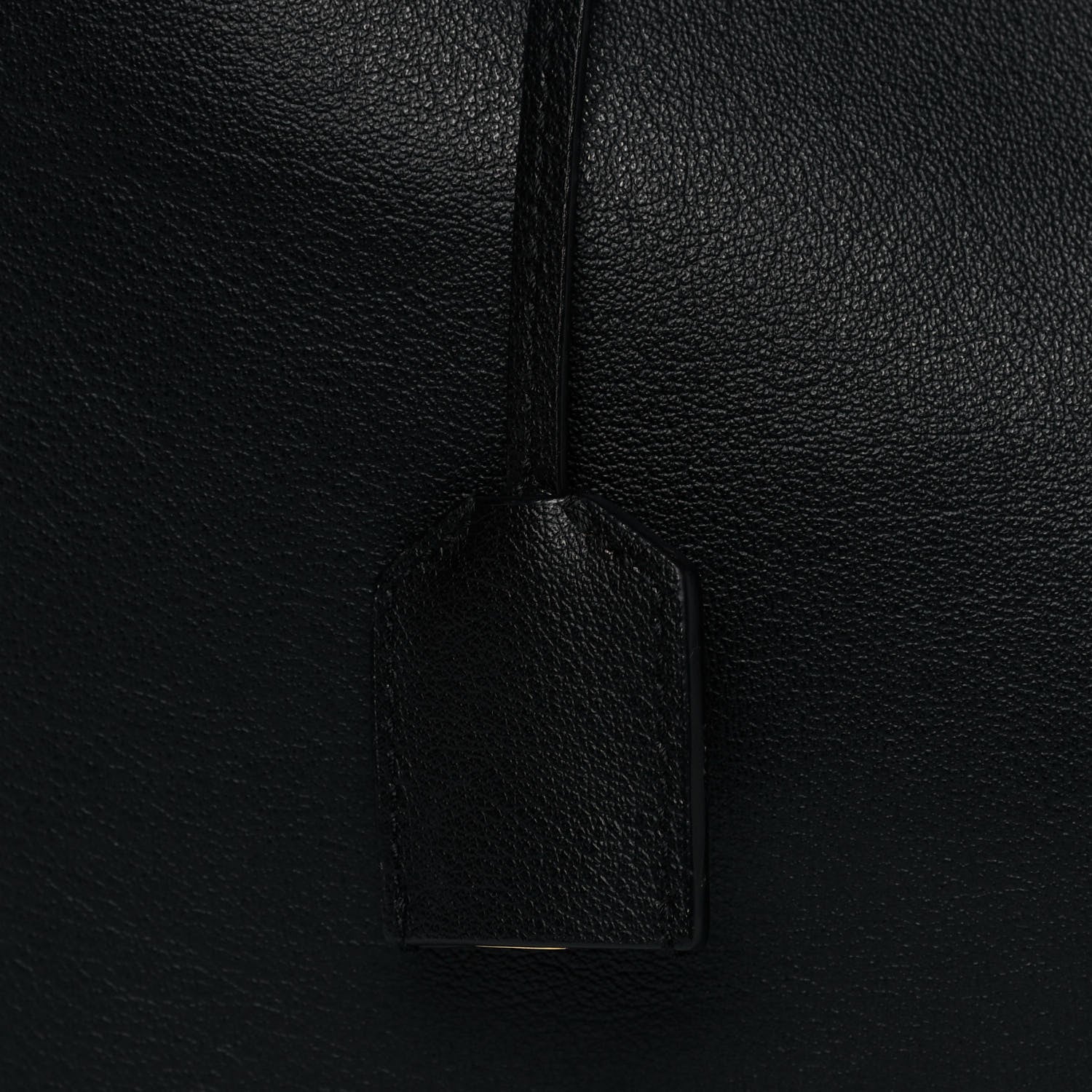 Saint Laurent Calfskin Large Shopping Tote Black 11 of 12