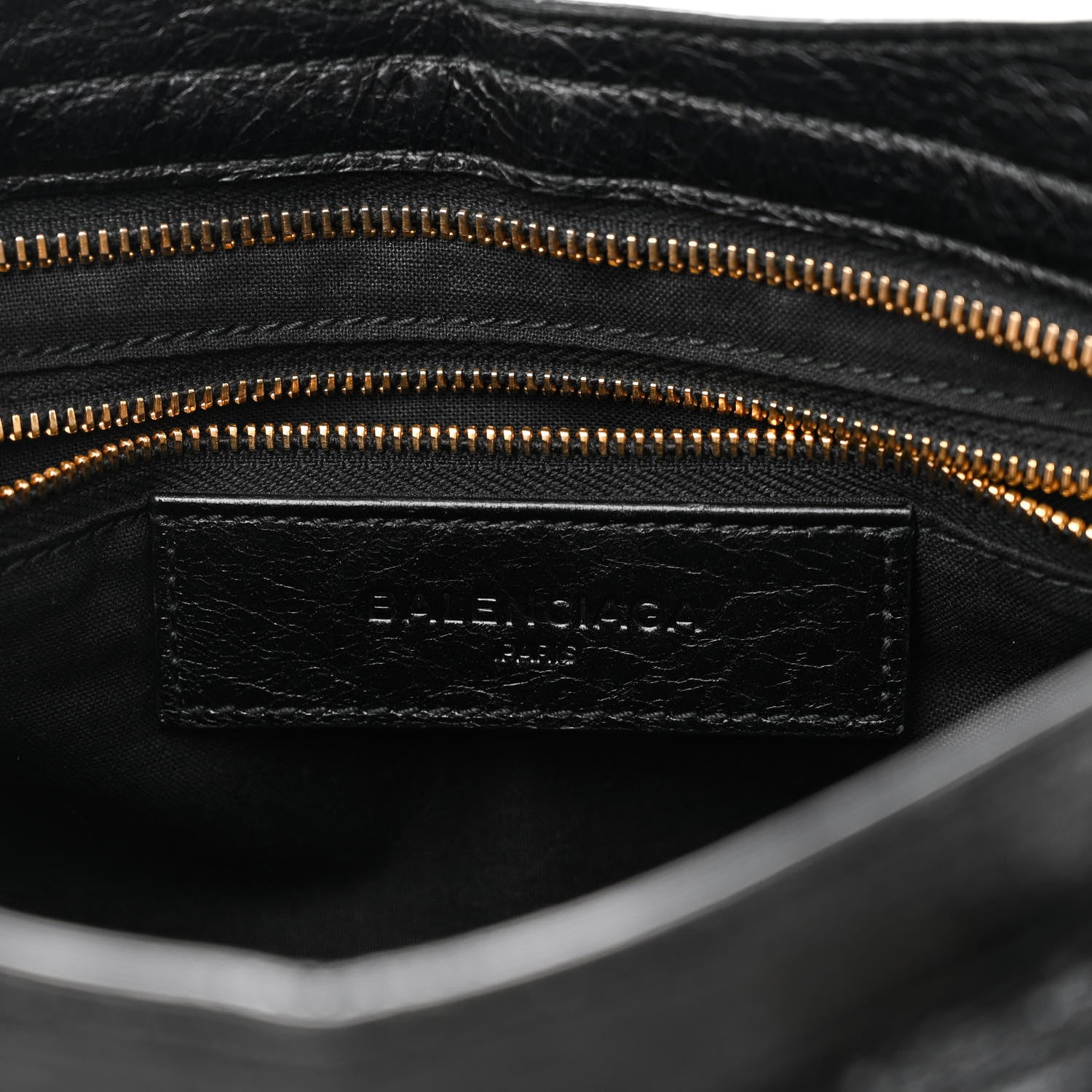 Balenciaga Agneau Classic Gold Hardware S City Black 6 of 10