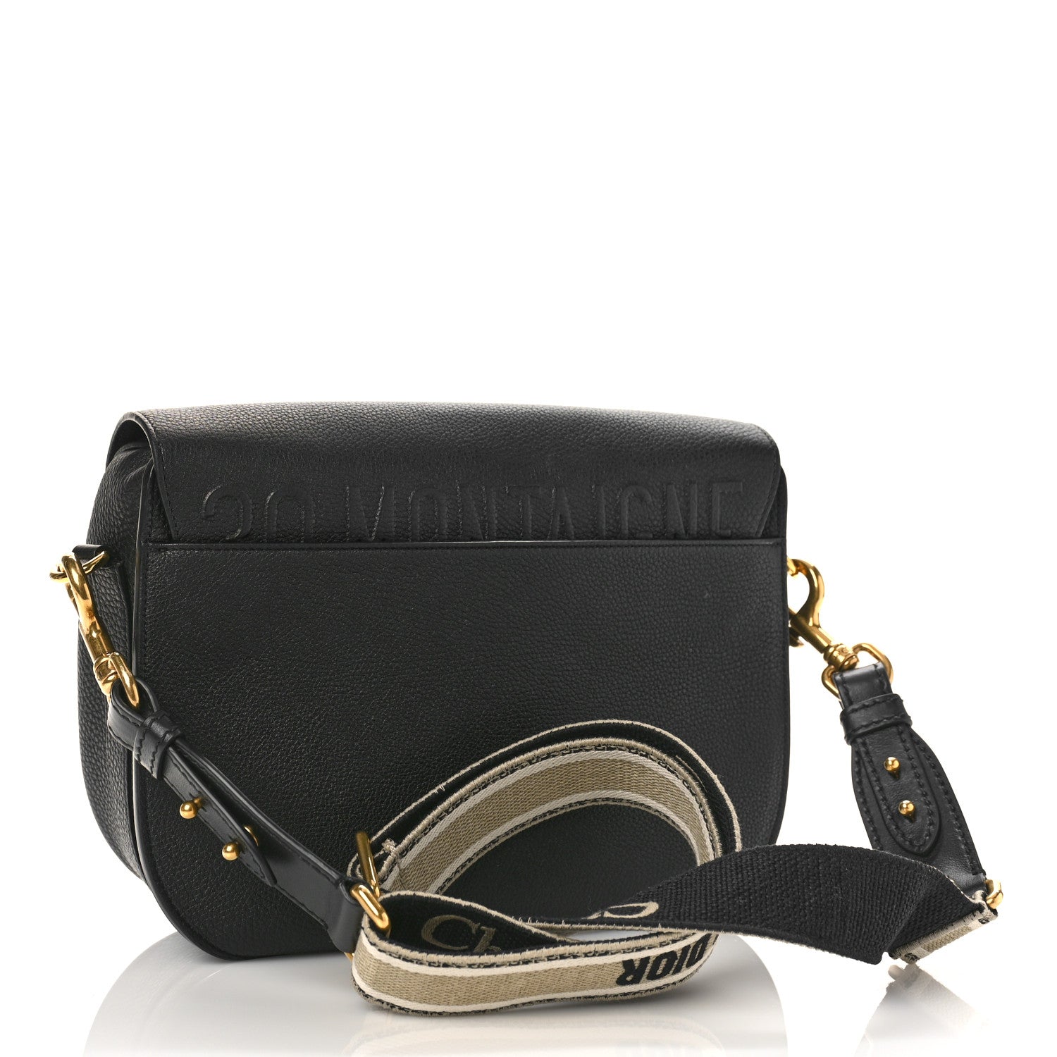 Christian Dior Grained Calfskin Large Bobby Flap Black 3 of 9