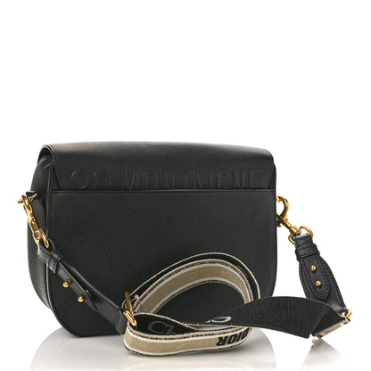 Christian Dior Grained Calfskin Large Bobby Flap Black 3 of 9