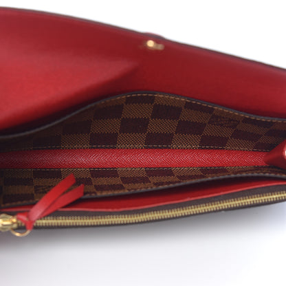 Louis Vuitton Damier Ebene Emilie Wallet 6 of 9
