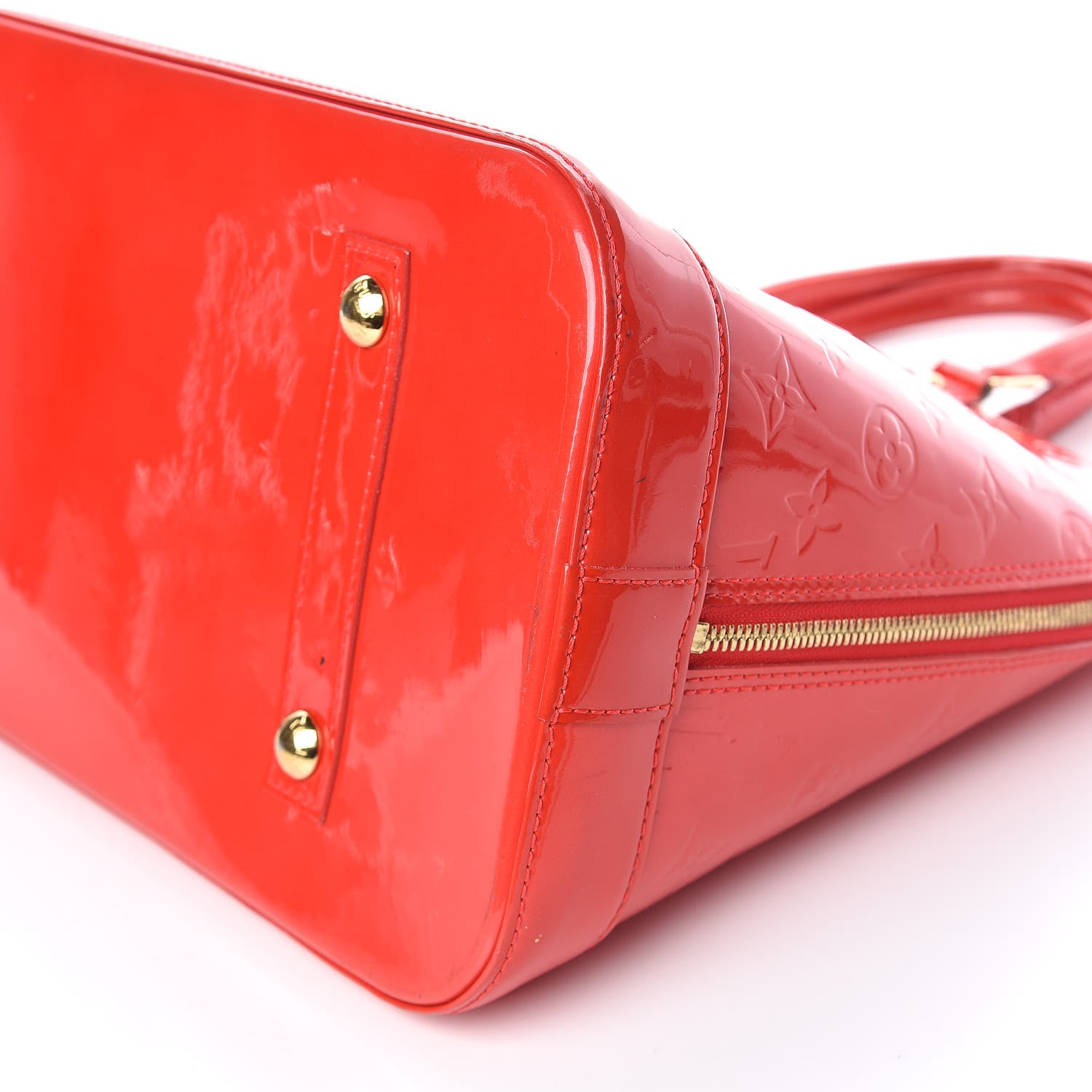 Louis Vuitton Vernis Alma GM Rouge Grenadine 16 of 17
