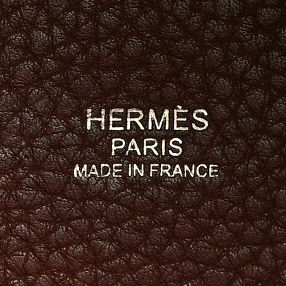 Hermes Taurillon Clemence Picotin Lock TGM Marron D'Inde 6 of 10